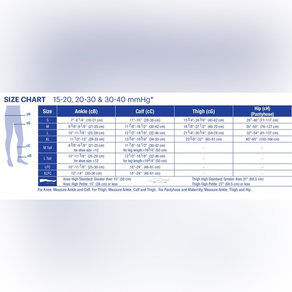 Jobst Opaque Close-Toe Pantyhose 20-30mmHg Compression Black Size Medium - Picture 11 of 14